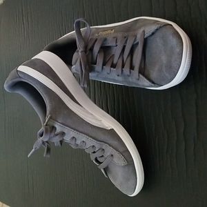 PUMA ladies Vikky suede grey sneakers